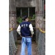 NCU經典款美式棒球外套_ 深藍